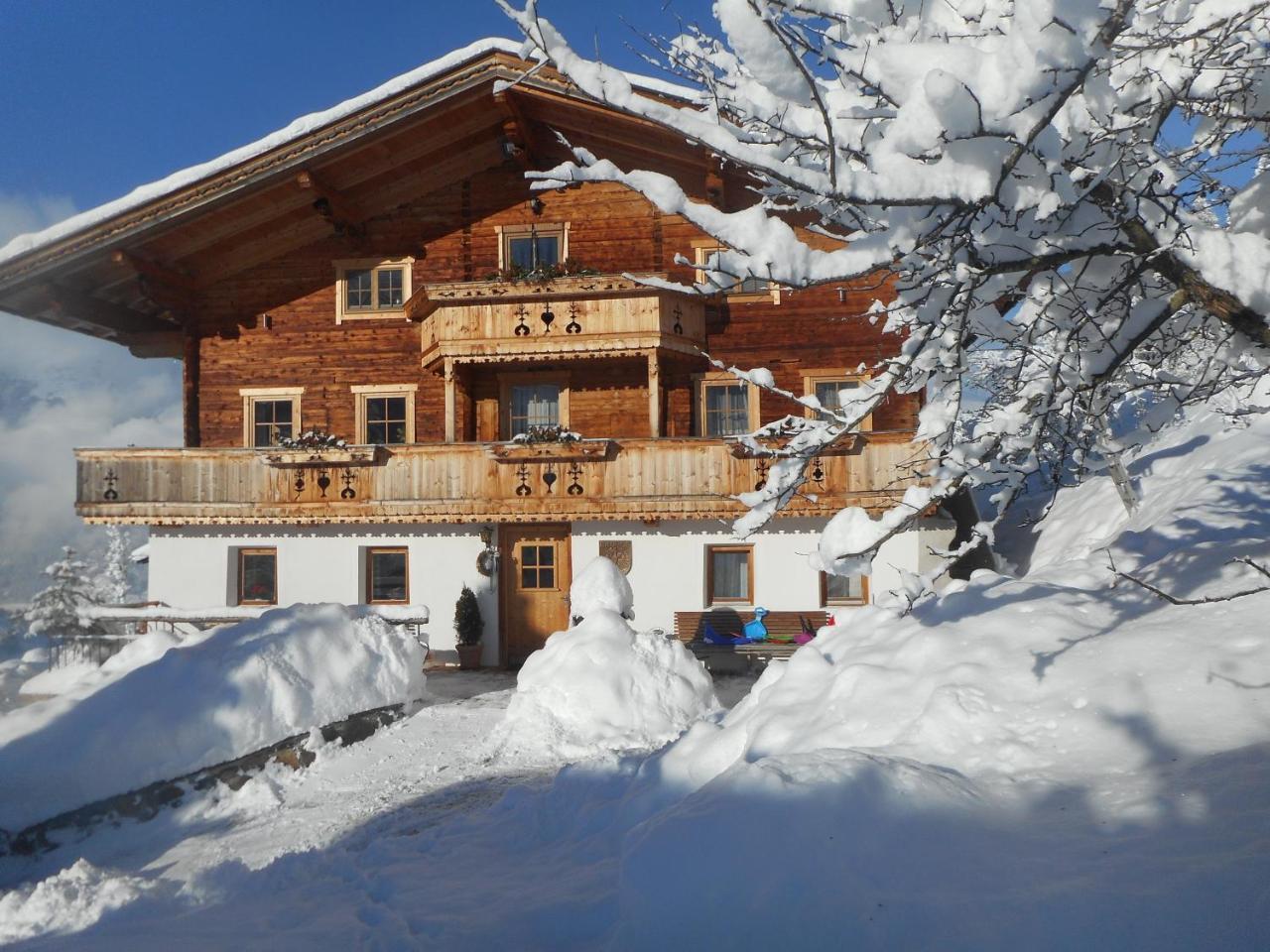 Stockhof Appartement Zell am Ziller Buitenkant foto